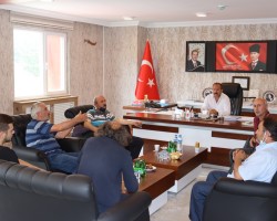 Başkanla Fotoğraflar