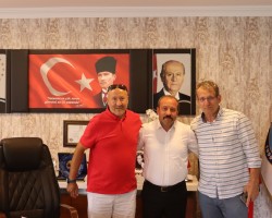 Başkanla Fotoğraflar