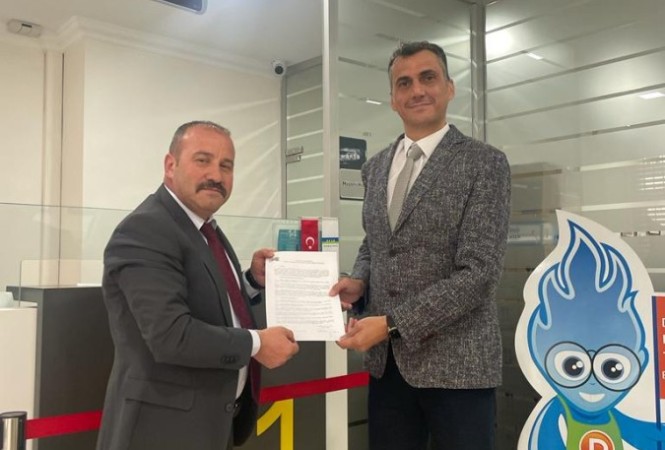 İlk Doğalgaz Aboneliği Başkanımızdan