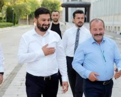 Başkanla Fotoğraflar